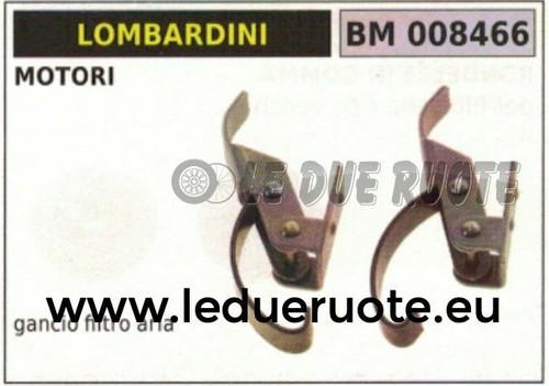 Coppia ganci agganci filtro - ganci,