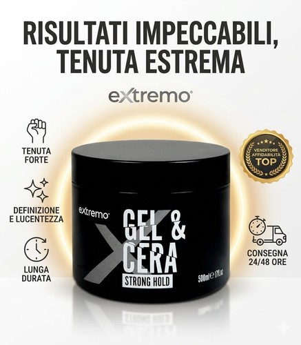 Extremo gel cera - gel, hold