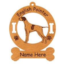 English Pointer Standing  Dog
