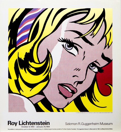 Roy lichtenstein girl with - girl,