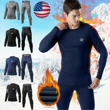 Set intimo uomo termico lungo