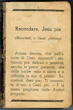 VECCHIO LIBRETTO DI PREGHIERE