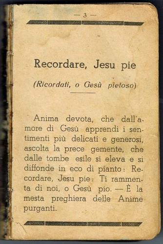 Vecchio libretto preghiere - vecchio,