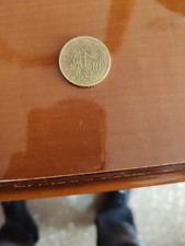 Una Moneta Da 50 Centesimi