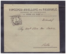 Busta Intestata Vietri sul Mare LEgnami da Costruzione Avallone 1907 WDD4178