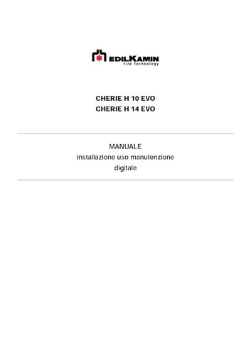 Manuale installazione uso - e, d'uso