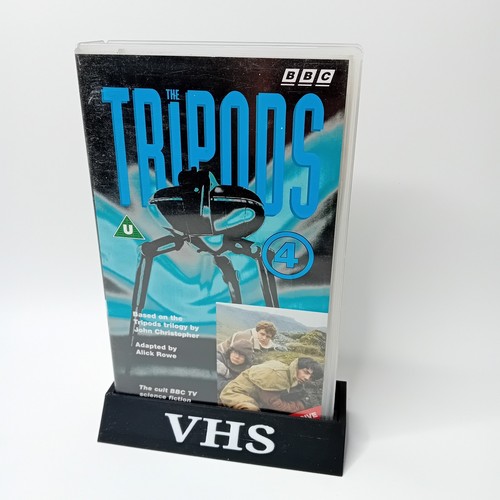 Tripods vhs tape rare - 4,