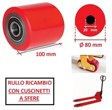 Ruota rullo con cuscinetti - ruota,