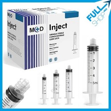 100 Siringhe monouso sterili