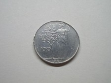 RPUBBLICA ITALIANA 100 Lire Minerva 1° Tipo 1956 BB                             