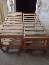 espositori merce al grezzo, su ruote, adattabili a diverse merceologie  