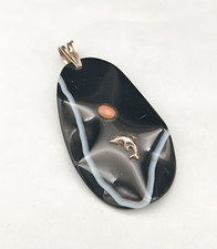 Ciondolo donna argento bianco