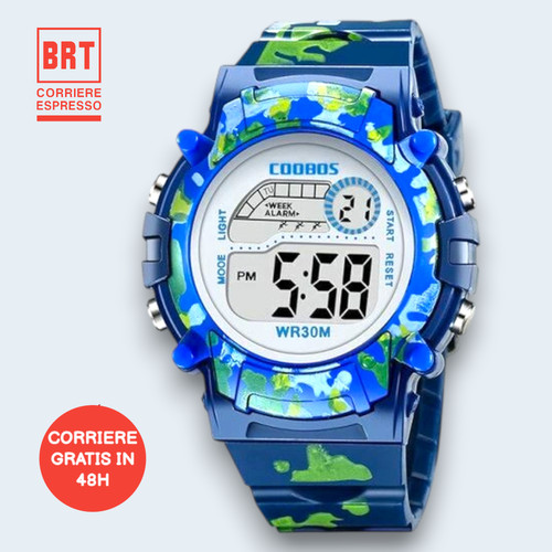 Orologio mimetico bambini - mimetico,