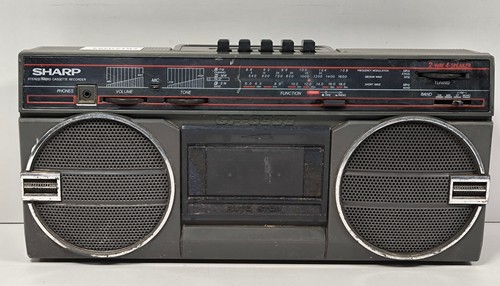 Sharp 3939s stereo radio - sharp,