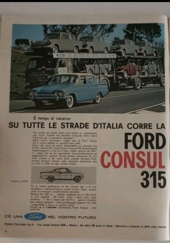 Advertising pubblicità 1962 - advertising,