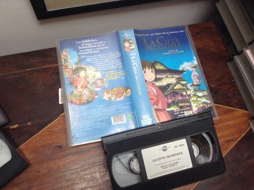 Vhs citta incantata - vhs, hayao