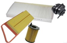 KIT 4 FILTRI TAGLIANDO PEUGEOT