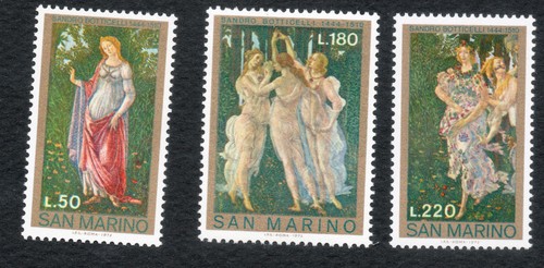San marino 1972 botticelli - san,