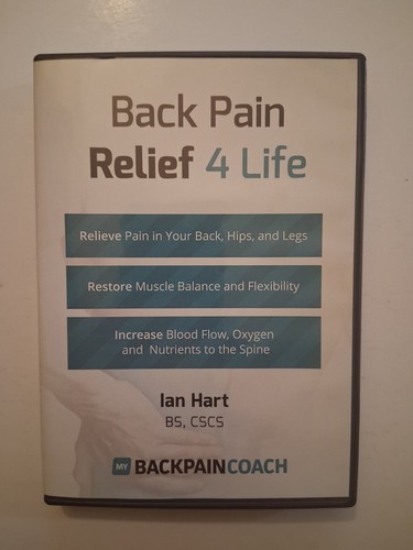 Back pain relief - dvd, by