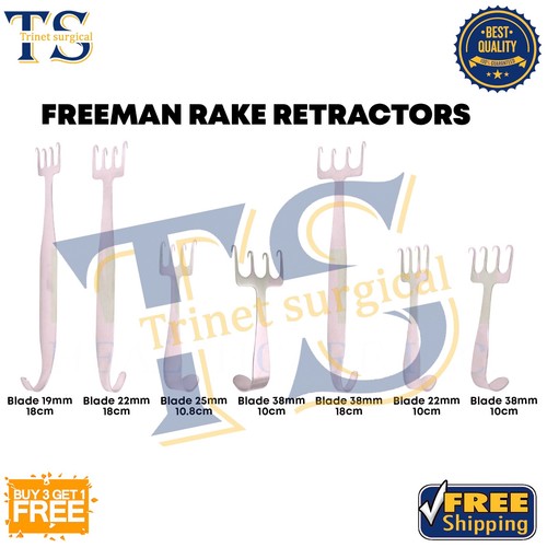 Freeman rastrello retrattori - freeman,