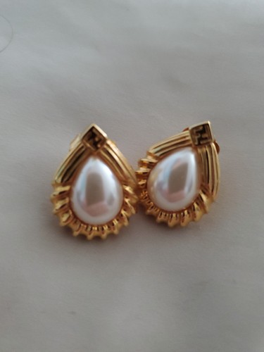 Orecchini vintage fendi tono - orecchini,