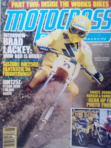 June 1982 issue - , motocross