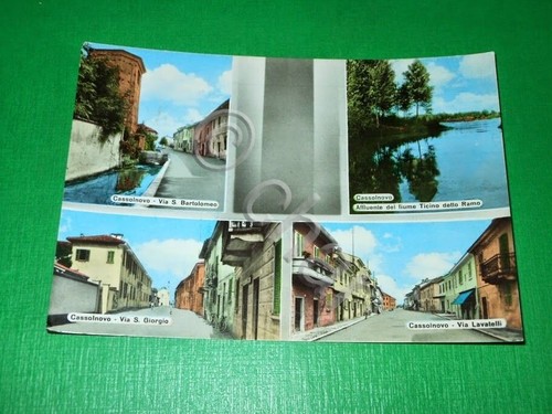 Cartolina cassolnovo - cartolina, pavia
