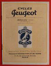 CATALOGO BICICLETTE PEUGEOT  1926  -  VELO 自転車 BICYCLE FAHRRAD