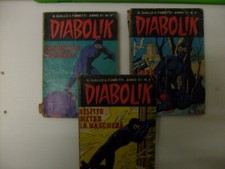 LOTTO 3 x DIABOLIK :  N. 2 