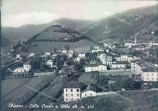 q162 cartolina clusone colle crosio e ville provincia di  bergamo