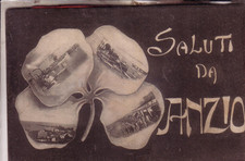 POSTCARD ANZIO FP TRAVELLED