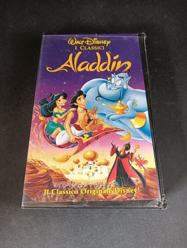 Vhs aladdin classici - i, walt