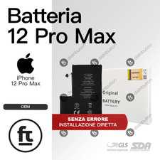 APPLE BATTERIA IPHONE 12 PRO MAX OEM SENZA ERRORE ISTALLAZIONE DIRETTA