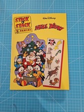 Stick & Stack Panini Album Figurine Adesivi Vintage Natale Disney 1989