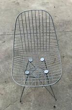 4 sedie KNOLL WIRE CHAIR DKR (1970) Sedie Vintage anno 1970 originali