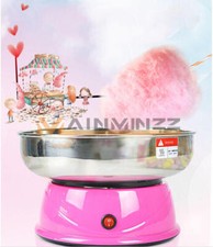 NUOVA 110V macchina per caramelle elettrica in cotone rosa mini macchina per caramelle filo interdentale