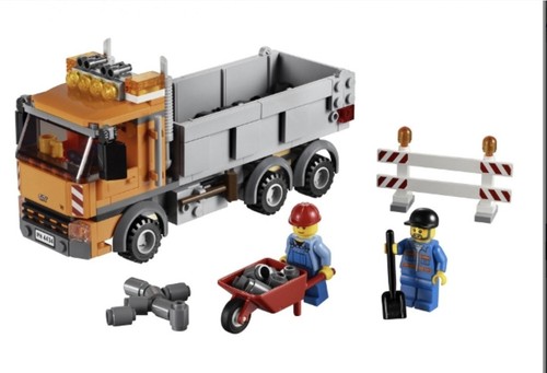 Lego town city - city:, camion