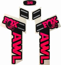 Fox 34 Float AWL Fork Stickers