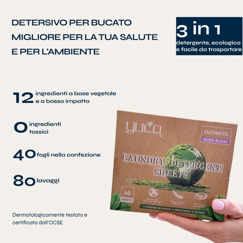 Yuco detersivo fogli - -, il
