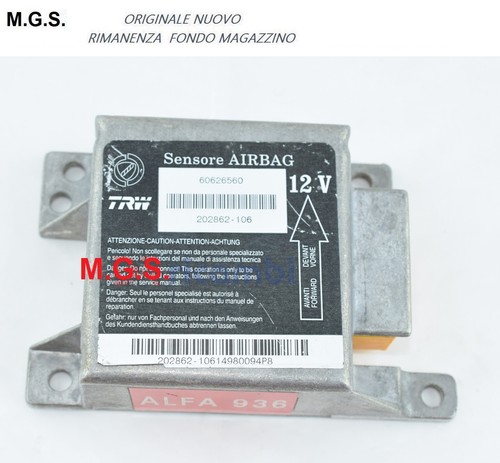 Centralina airbag alfa romeo - centralina,