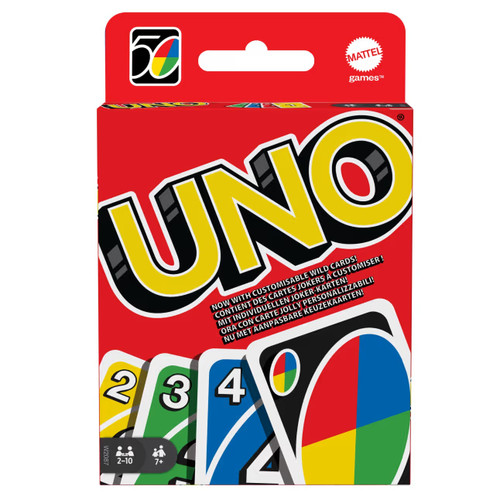 Mattel uno carte gioco - mattel, da