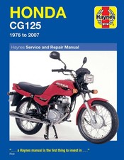 Manuale riparazione Honda CG125 (1976-2007) Haynes