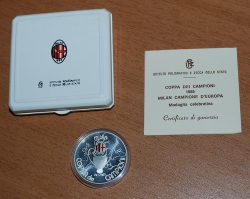 Medaglia milan champion - medaglia,