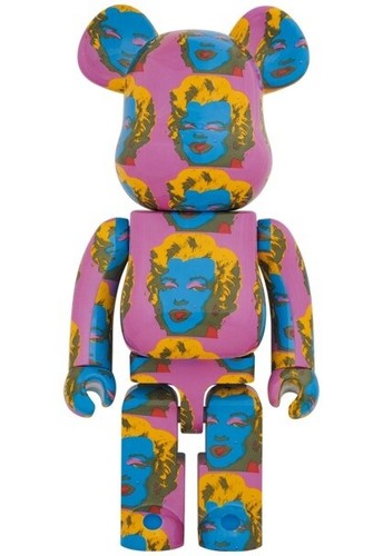 Bearbrick andy warhol - warhol, marilyn