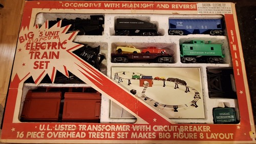 Vintage marx big - electric, set
