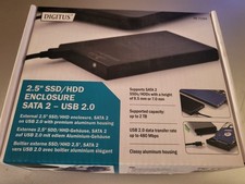 Hard Disk Esterno 500GB DIGITUS 2.5" SSD/HDD Enclosure - SATA I-II - USB 2.0