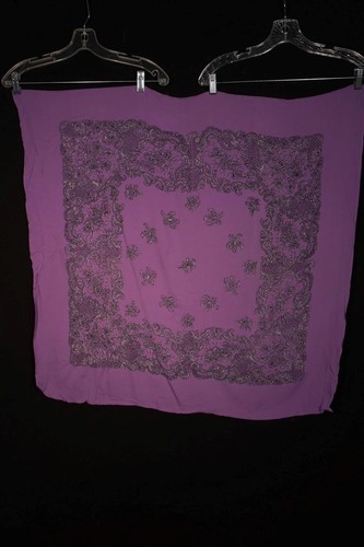 Vintage scialle crepe di - vintage,