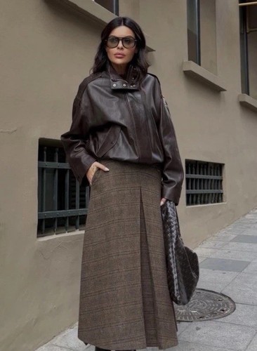 Zara gonna plissettata - plissettata, a