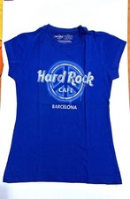 Maglia Maglietta t-shirt hard rock cafe Barcelona ragazza donna taglia S Small
