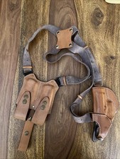 RARA FONDINA C line BERETTA 84F TUTTA PELLE- FATTA A MANO come Nuova PERFETTA